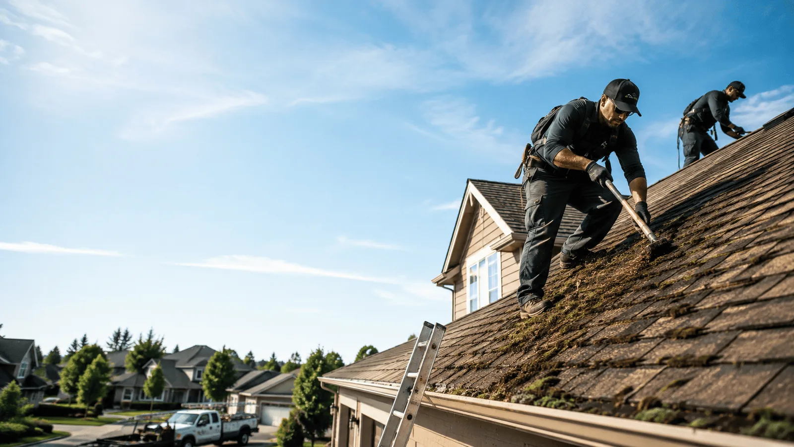 Roof Moss Removal in Scotia, NE near me